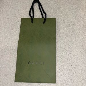 Gucci shopping bag
